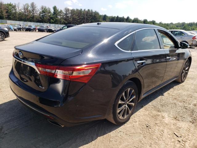 4T1BK1EB8JU287242 - 2018 TOYOTA AVALON XLE BLACK photo 4