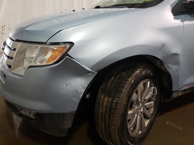 2FMDK48C68BA80007 - 2008 FORD EDGE SEL BLUE photo 9