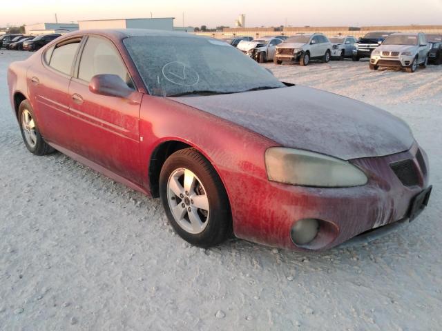 2G2WP552661133280 - 2006 PONTIAC GRAND PRIX RED photo 1