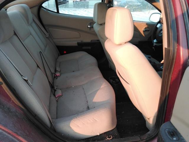 2G2WP552661133280 - 2006 PONTIAC GRAND PRIX RED photo 6