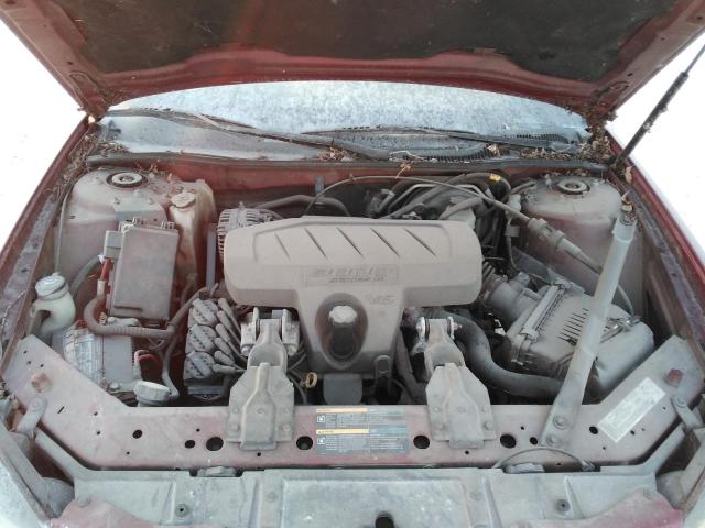 2G2WP552661133280 - 2006 PONTIAC GRAND PRIX RED photo 7