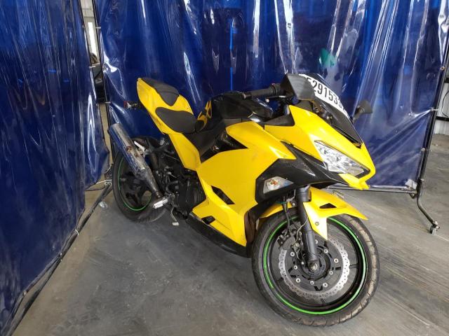 JKAEXKG1XNDAE4432 - 2022 KAWASAKI EX400 YELLOW photo 1