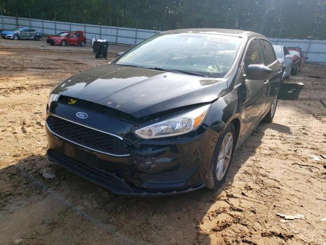 1FADP3FEXJL303326 - 2018 FORD FOCUS SE BLACK photo 2