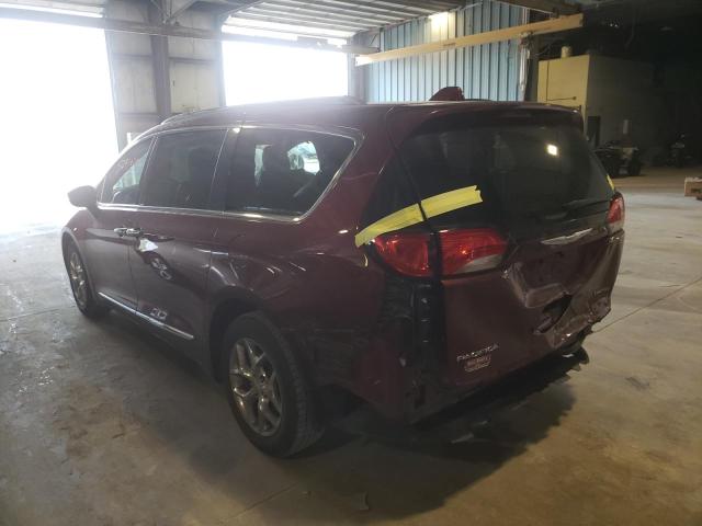 2C4RC1GG8HR509505 - 2017 CHRYSLER PACIFICA L RED photo 3