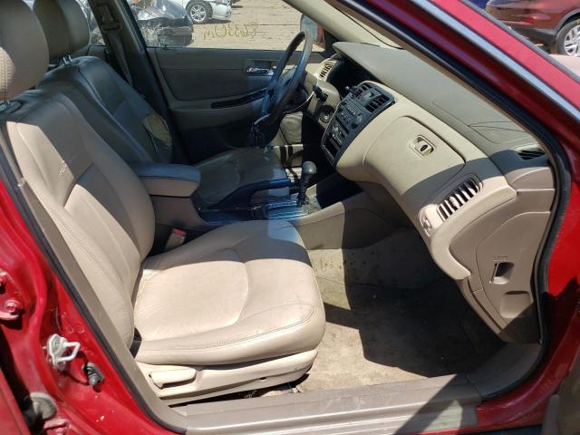 JHMCG56722C024908 - 2002 HONDA ACCORD S RED photo 5