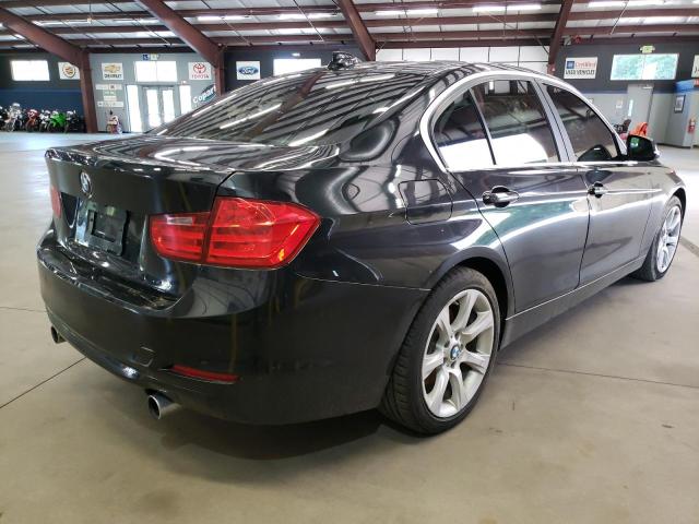 WBA3B9G59FNR93455 - 2015 BMW 335 XI BLACK photo 4