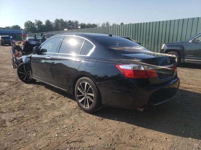 1HGCR3F80FA002868 - 2015 HONDA ACCORD EXL BLACK photo 3