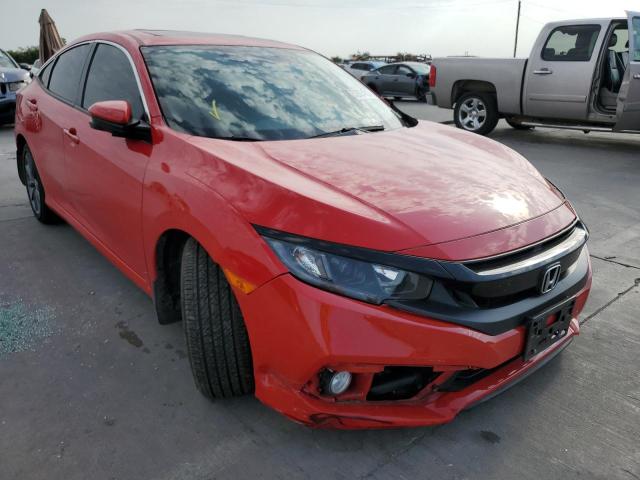 2HGFC1F36MH703968 - 2021 HONDA CIVIC EX RED photo 1