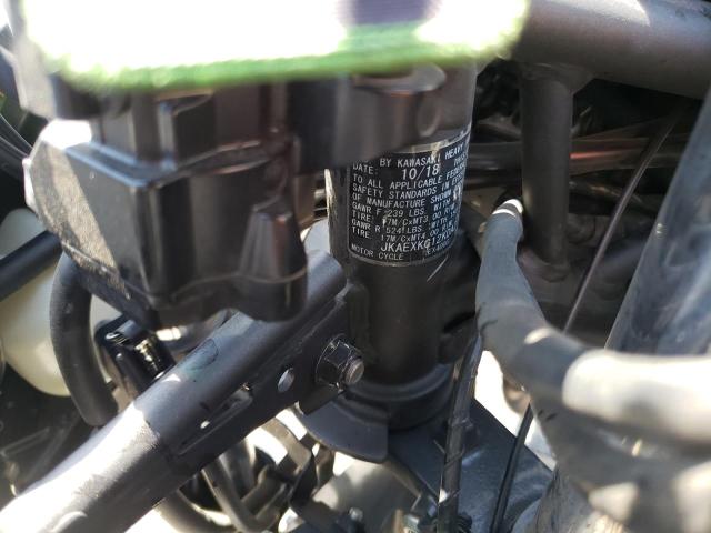 JKAEXKG12KDA27155 - 2019 KAWASAKI EX400 GREEN photo 10