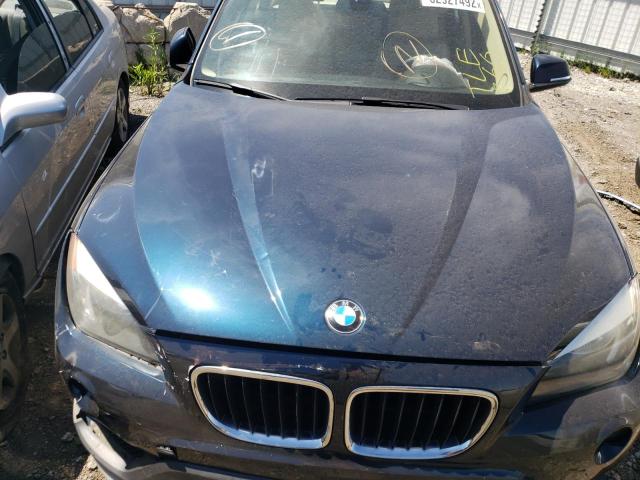 WBAVM1C53FV316878 - 2015 BMW X1 SDRIVE2 BLUE photo 7