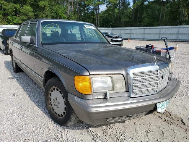 WDBCA35E3MA608965 - 1991 MERCEDES-BENZ 420 SEL GRAY photo 1