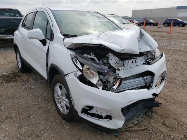 KL7CJNSB4LB016990 - 2020 CHEVROLET TRAX LS WHITE photo 1