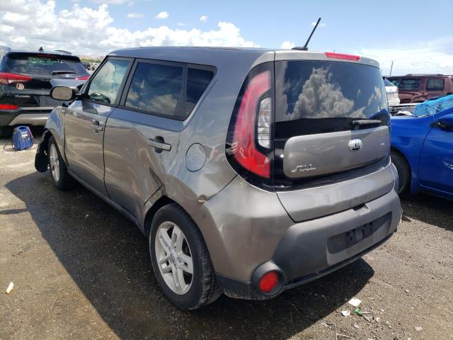 KNDJN2A25E7058508 - 2014 KIA SOUL GRAY photo 3