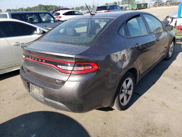 1C3CDFBB1FD111424 - 2015 DODGE DART SXT GRAY photo 4