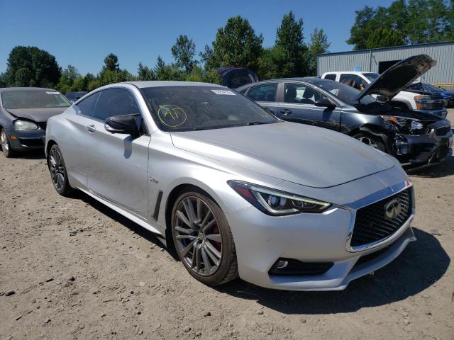 JN1FV7EK3HM610402 - 2017 INFINITI Q60 RED SP SILVER photo 1