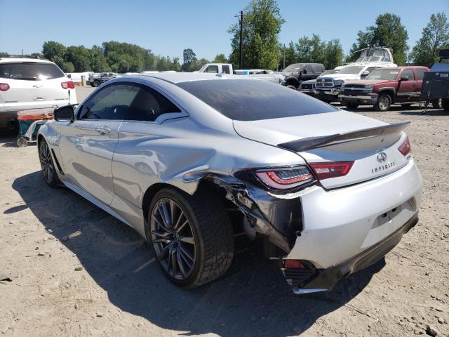 JN1FV7EK3HM610402 - 2017 INFINITI Q60 RED SP SILVER photo 9