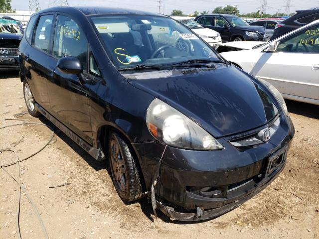 JHMGD38697S051328 - 2007 HONDA FIT S 黑色 照片 1