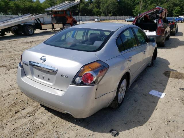 1N4AL2AP6AN518157 - 2010 NISSAN ALTIMA BAS SILVER photo 4