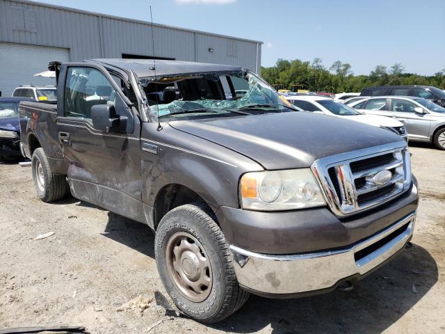 1FTPX14V07FB85163 - 2007 FORD F150 GRAY photo 1