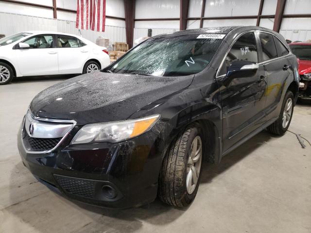 5J8TB3H37FL016499 - 2015 ACURA RDX BLACK photo 2