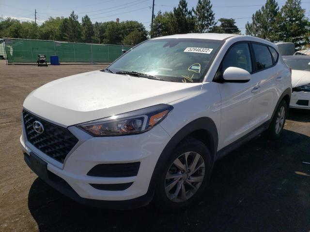 KM8J23A49LU155480 - 2020 HYUNDAI TUCSON SE WHITE photo 2