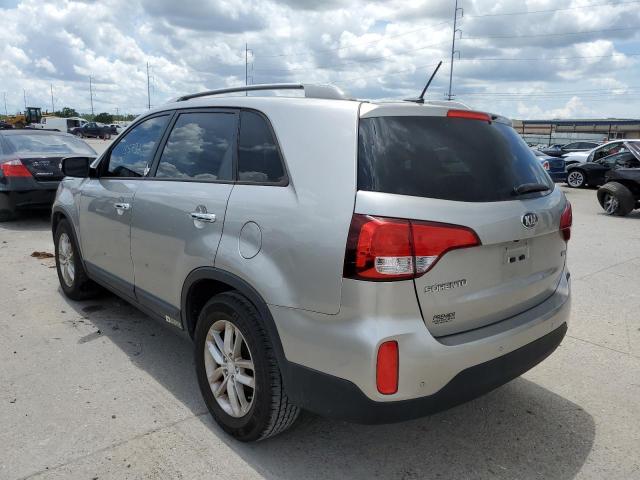 5XYKT3A61FG608178 - 2015 KIA SORENTO GRAY photo 3