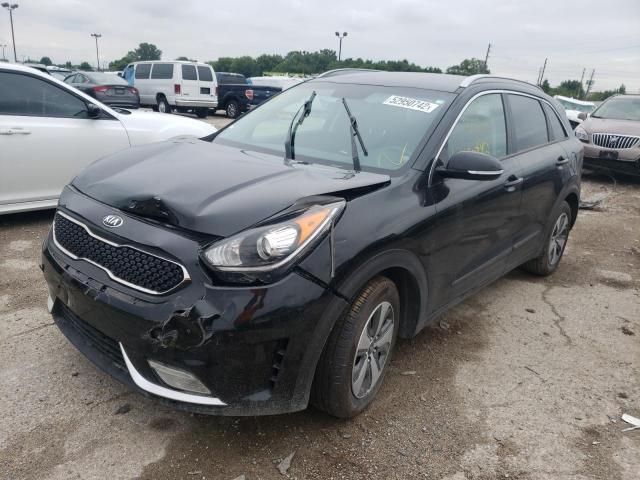 KNDCC3LC2K5327789 - 2019 KIA NIRO EX BLACK photo 2