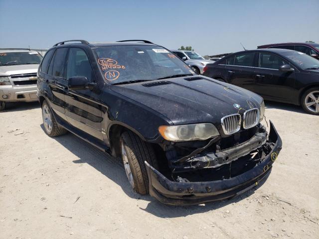 WBAFB33581LH14228 - 2001 BMW X5 4.4I BLACK photo 1