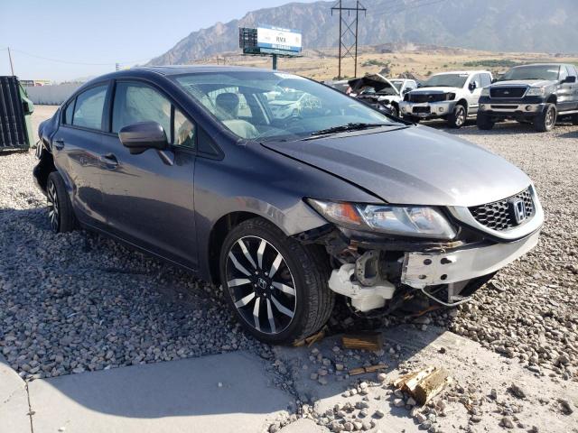 19XFB2F99FE264047 - 2015 HONDA CIVIC EXL 灰色 照片 1