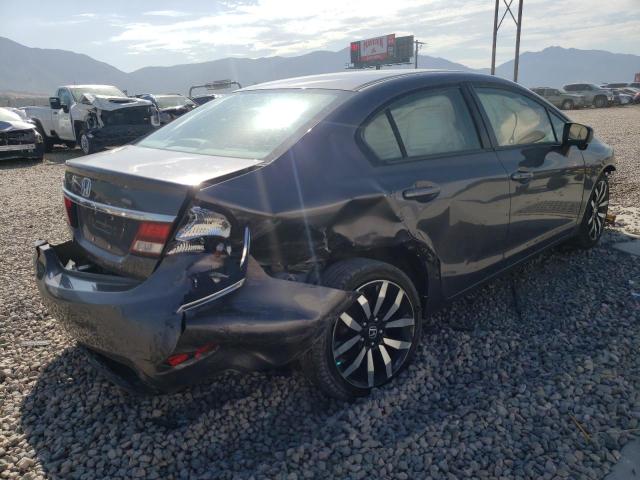 19XFB2F99FE264047 - 2015 HONDA CIVIC EXL 灰色 照片 4