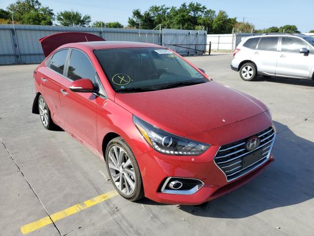 3KPC34A69ME140401 - 2021 HYUNDAI ACCENT LIM RED photo 1