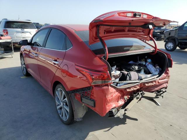 3KPC34A69ME140401 - 2021 HYUNDAI ACCENT LIM RED photo 3