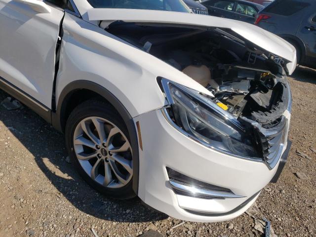 5LMCJ2D90HUL12296 - 2017 LINCOLN MKC SELECT 白色 照片 9