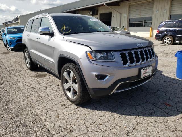 1C4RJFBG5EC236960 - 2014 JEEP GRAND CHER GRAY photo 1