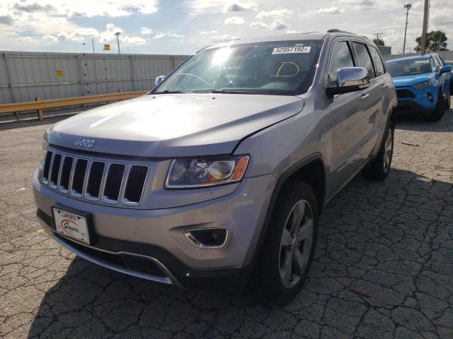 1C4RJFBG5EC236960 - 2014 JEEP GRAND CHER GRAY photo 2