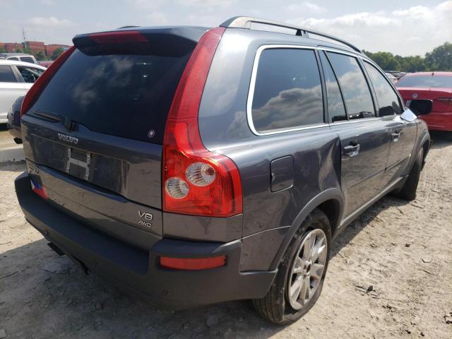 YV4CZ852461253947 - 2006 VOLVO XC90 V8 CHARCOAL photo 4