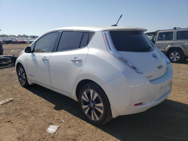 1N4AZ0CPXDC423374 - 2013 NISSAN LEAF S WHITE photo 3