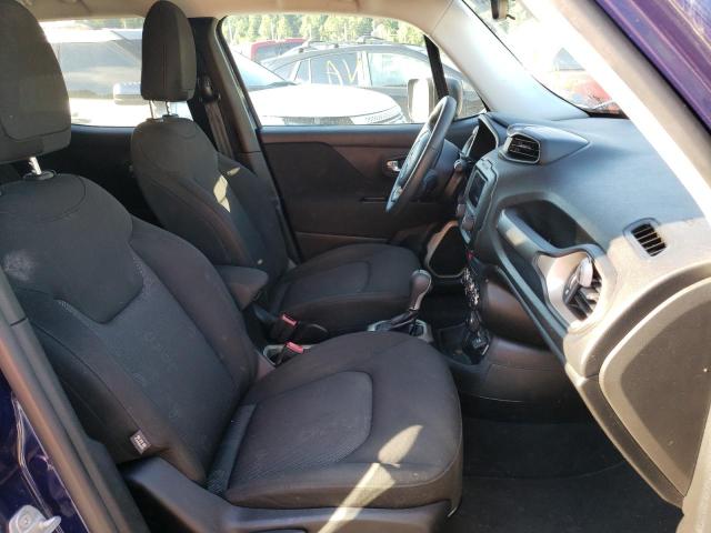 ZACCJBAB0HPF11865 - 2017 JEEP RENEGADE S Bənövşəyi foto 5