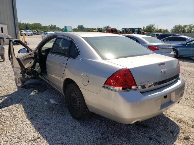 2G1WS551669367172 - 2006 CHEVROLET IMPALA POL SILVER photo 3