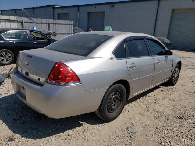 2G1WS551669367172 - 2006 CHEVROLET IMPALA POL SILVER photo 4