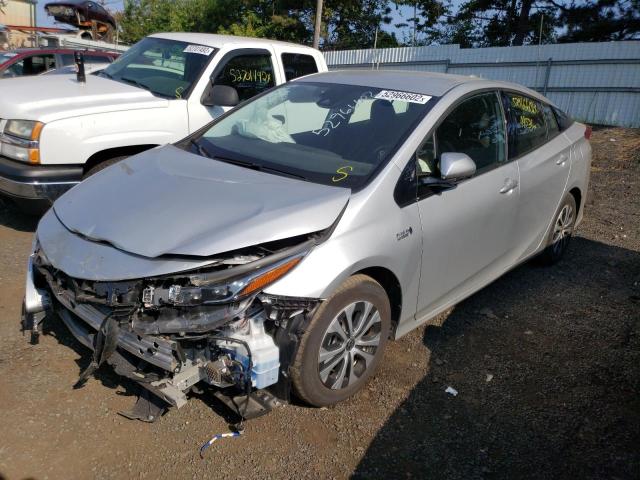 JTDKARFP4L3148864 - 2020 TOYOTA PRIUS PRIM 银色 照片 2