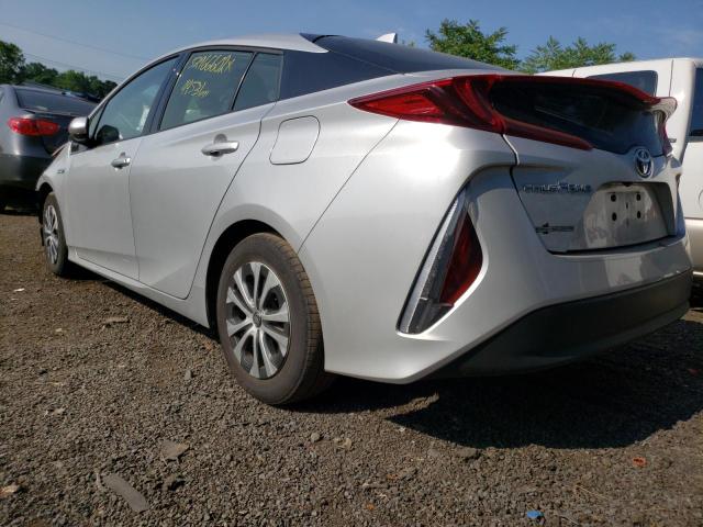 JTDKARFP4L3148864 - 2020 TOYOTA PRIUS PRIM 银色 照片 3