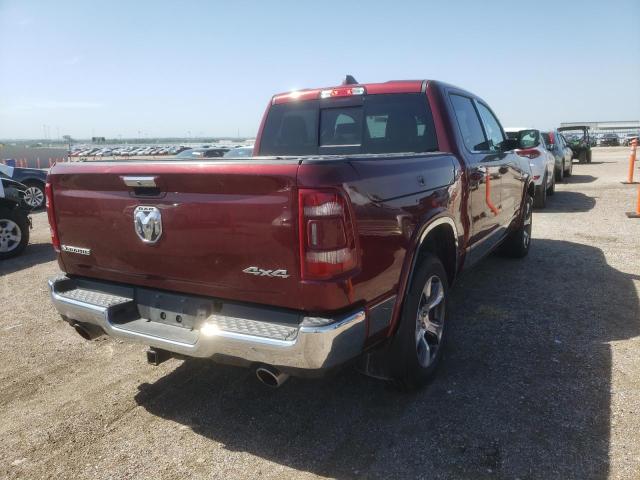 1C6SRFJT1KN902258 - 2019 RAM 1500 LARAM MAROON photo 4