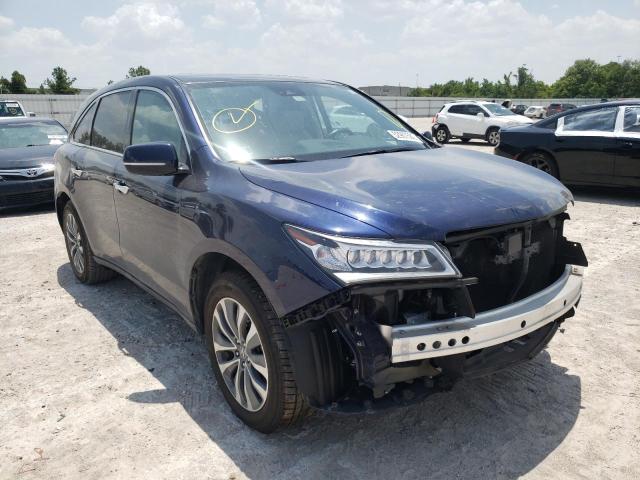 5FRYD3H43GB010306 - 2016 ACURA MDX TECHNOLOGY  photo 1