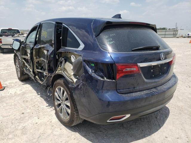 5FRYD3H43GB010306 - 2016 ACURA MDX TECHNOLOGY  photo 3