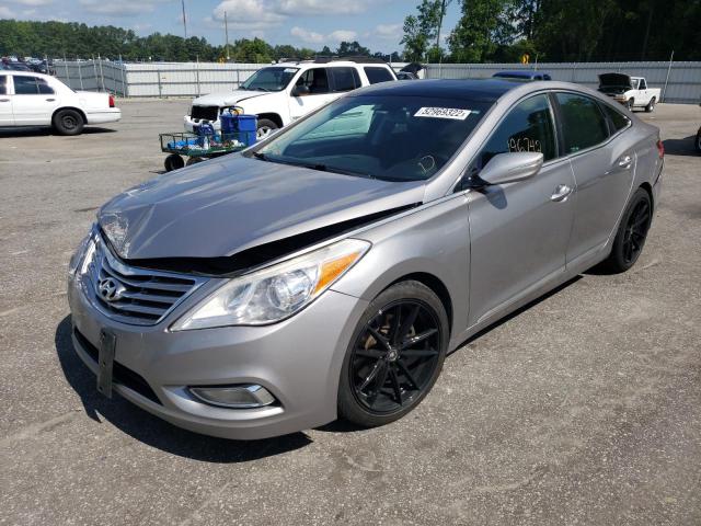 KMHFH4JG3CA141516 - 2012 HYUNDAI AZERA GLS SILVER photo 2