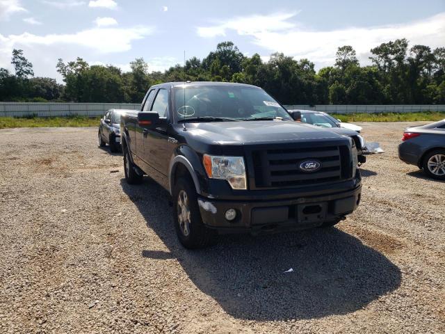 1FTFX1EV4AKE16381 - 2010 FORD F-150 BLACK photo 1