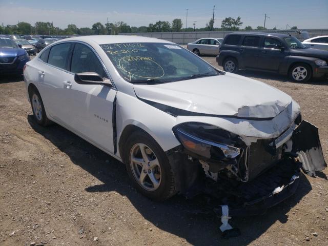 1G1ZB5ST6GF307792 - 2016 CHEVROLET MALIBU LS WHITE photo 1