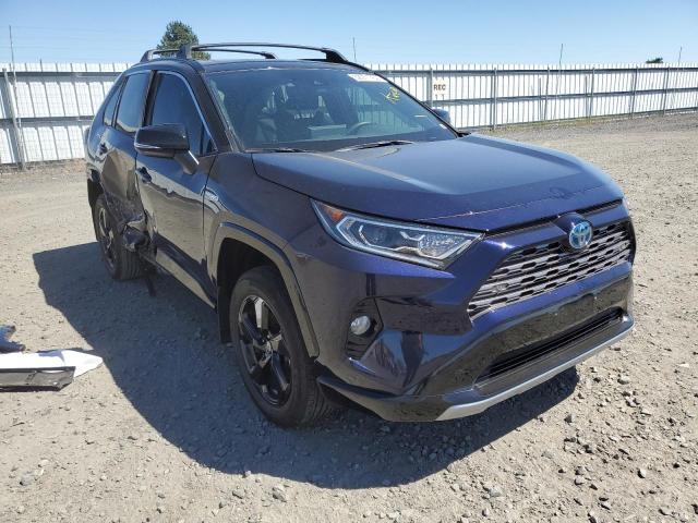 2T3E6RFV9MW011625 - 2021 TOYOTA RAV4 XSE BLUE photo 1