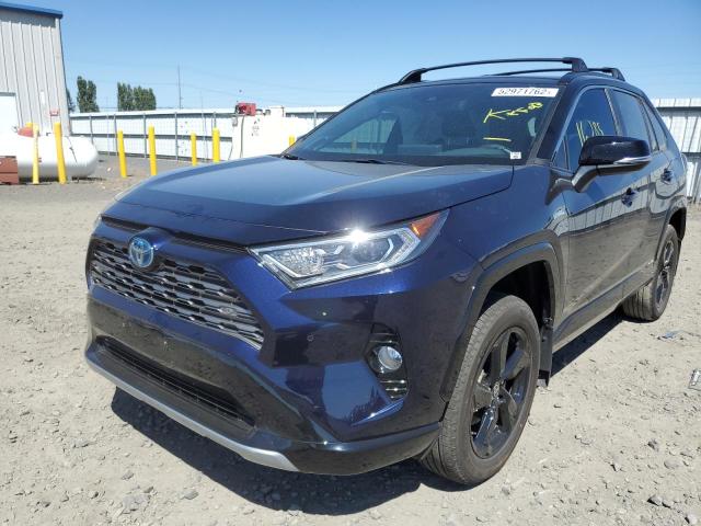 2T3E6RFV9MW011625 - 2021 TOYOTA RAV4 XSE BLUE photo 2